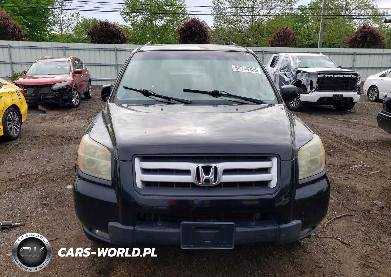 2007 Honda Pilot Ex VIN:2HKYF18447H502294 - 5