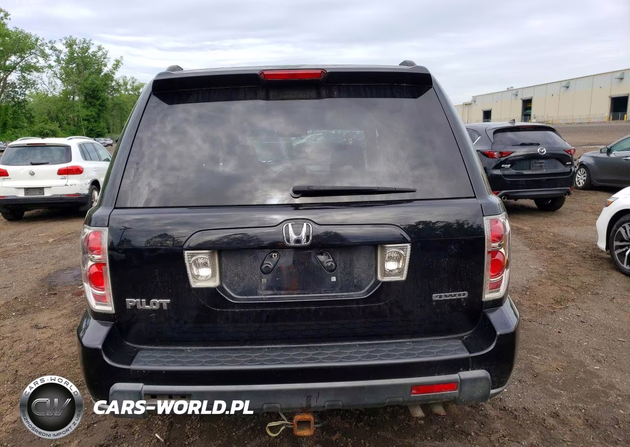 2007 Honda Pilot Ex VIN:2HKYF18447H502294 - 6