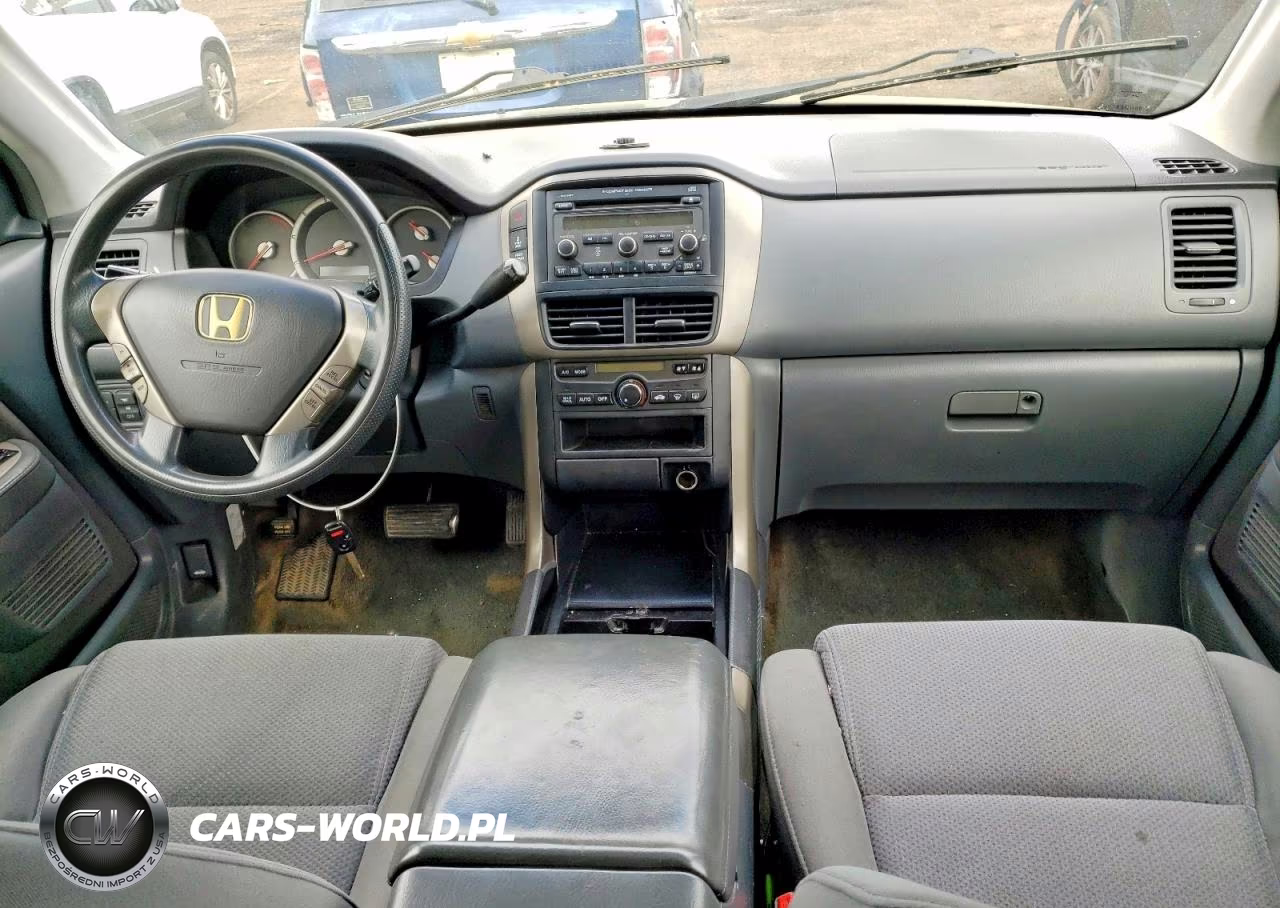 2007 Honda Pilot Ex VIN:2HKYF18447H502294 - 8