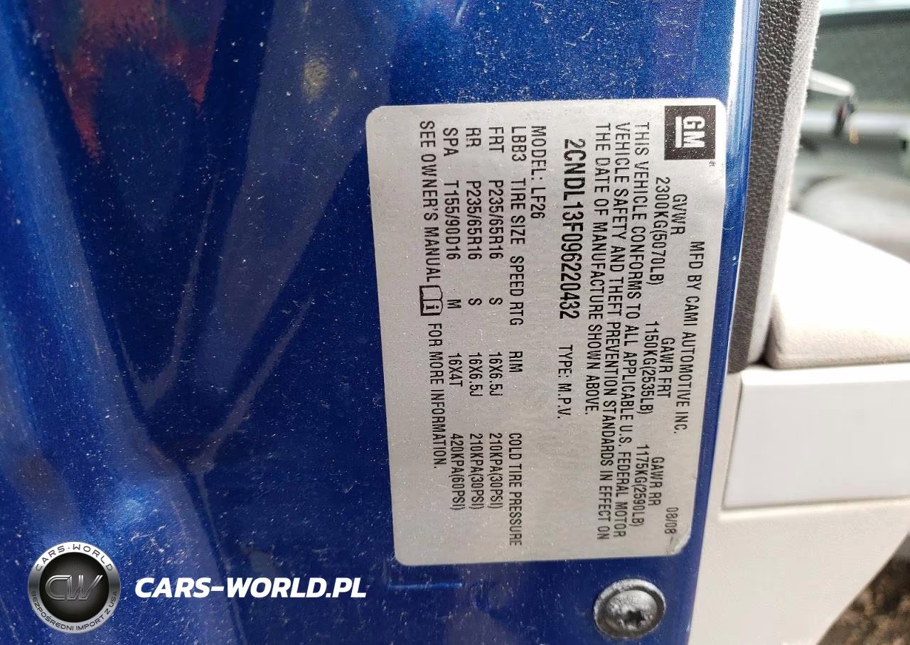 2009 Chevrolet Equinox Ls VIN:2CNDL13F096220432 - 13