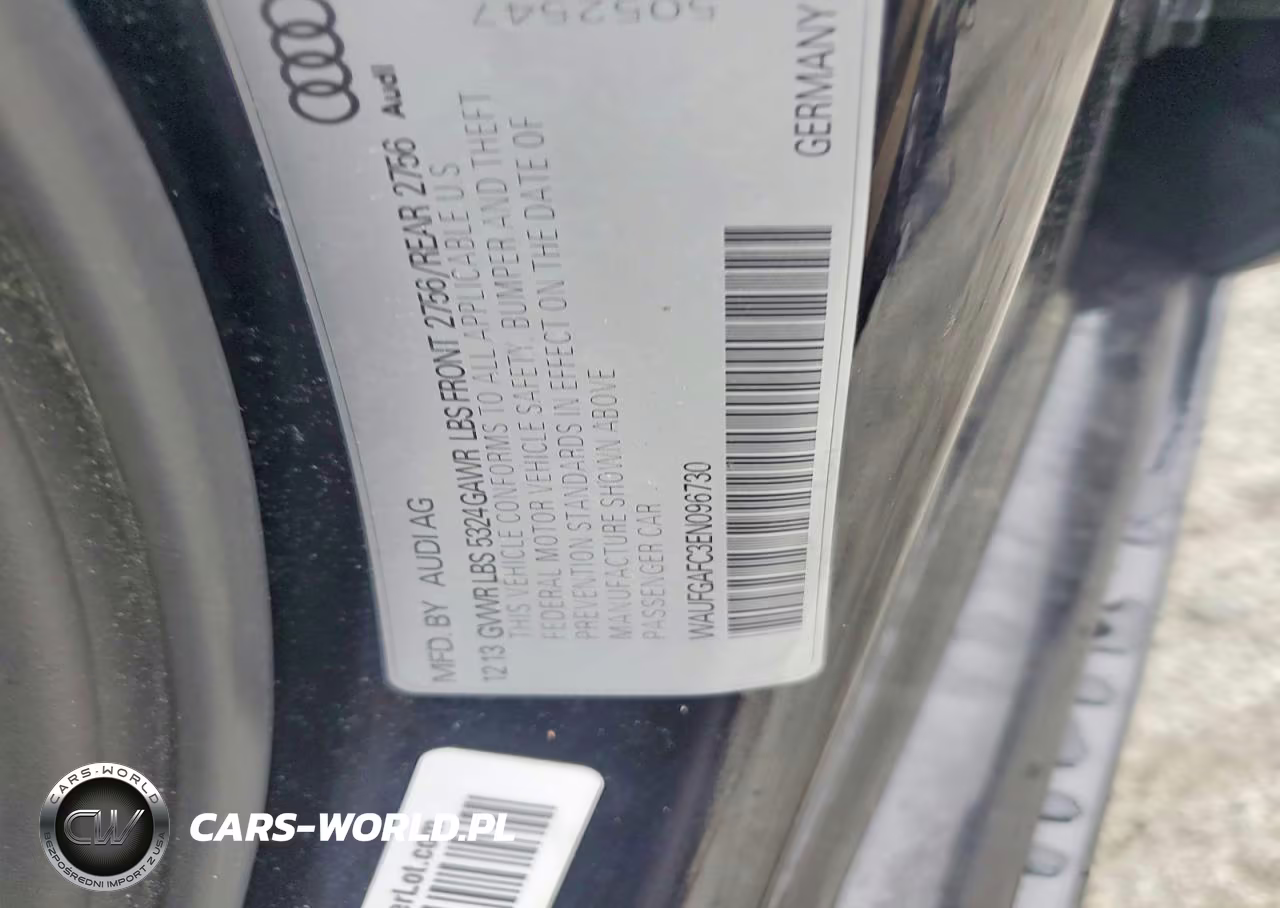2014 Audi A6 Premium Plus VIN:WAUFGAFC3EN096730 - 12