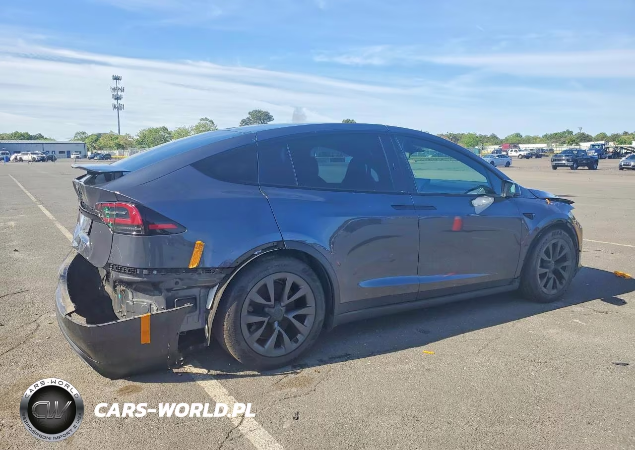 2022 Tesla Model X VIN:7SAXCAE59NF346530 - 3