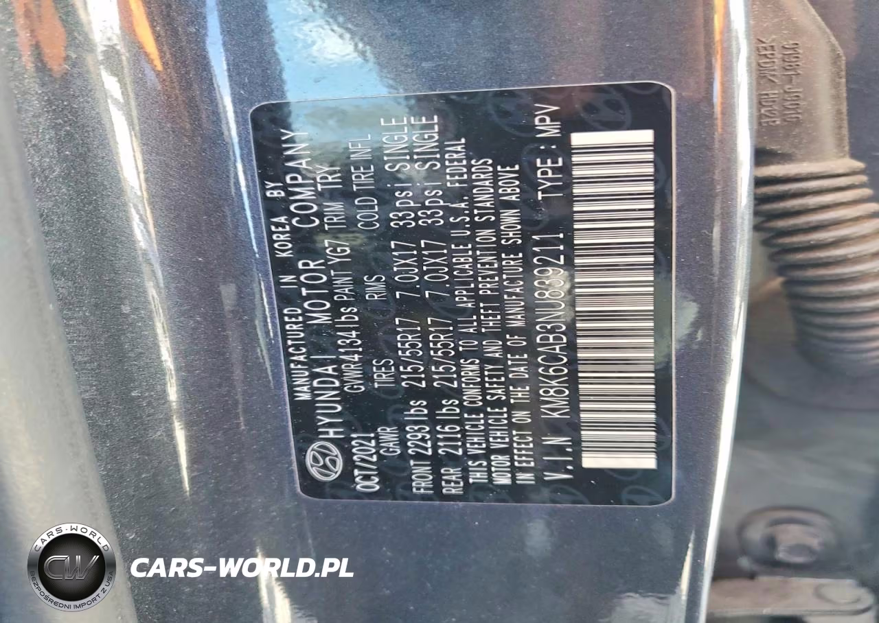 2022 Hyundai Kona Sel VIN:KM8K6CAB3NU839211 - 13