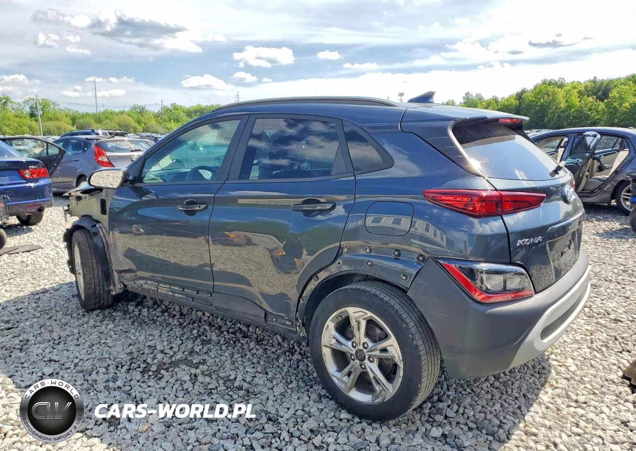 2022 Hyundai Kona Sel VIN:KM8K6CAB3NU839211 - 2