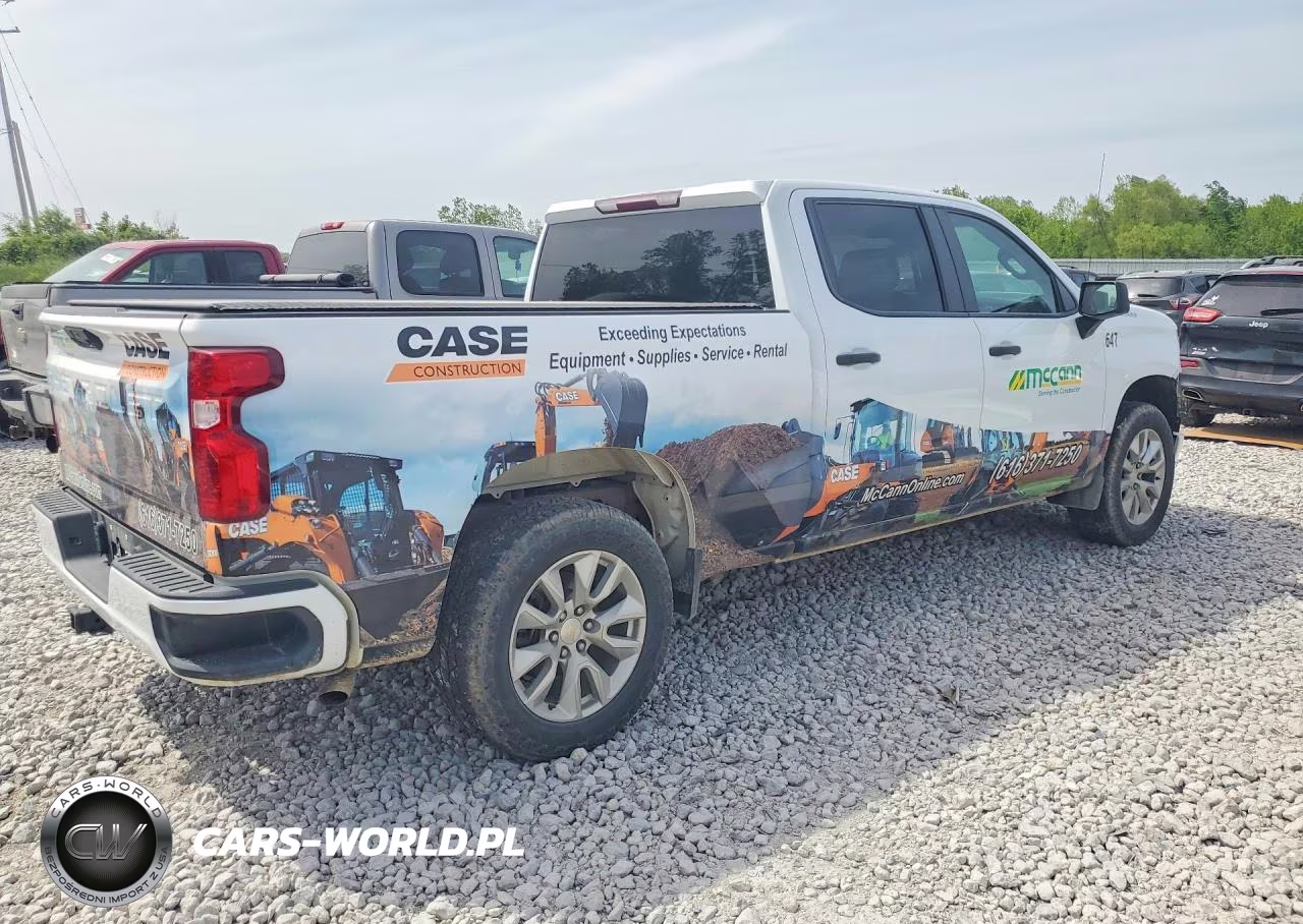 2023 Chevrolet Silverado K1500 Custom VIN:3GCPDBEK9PG111449 - 3