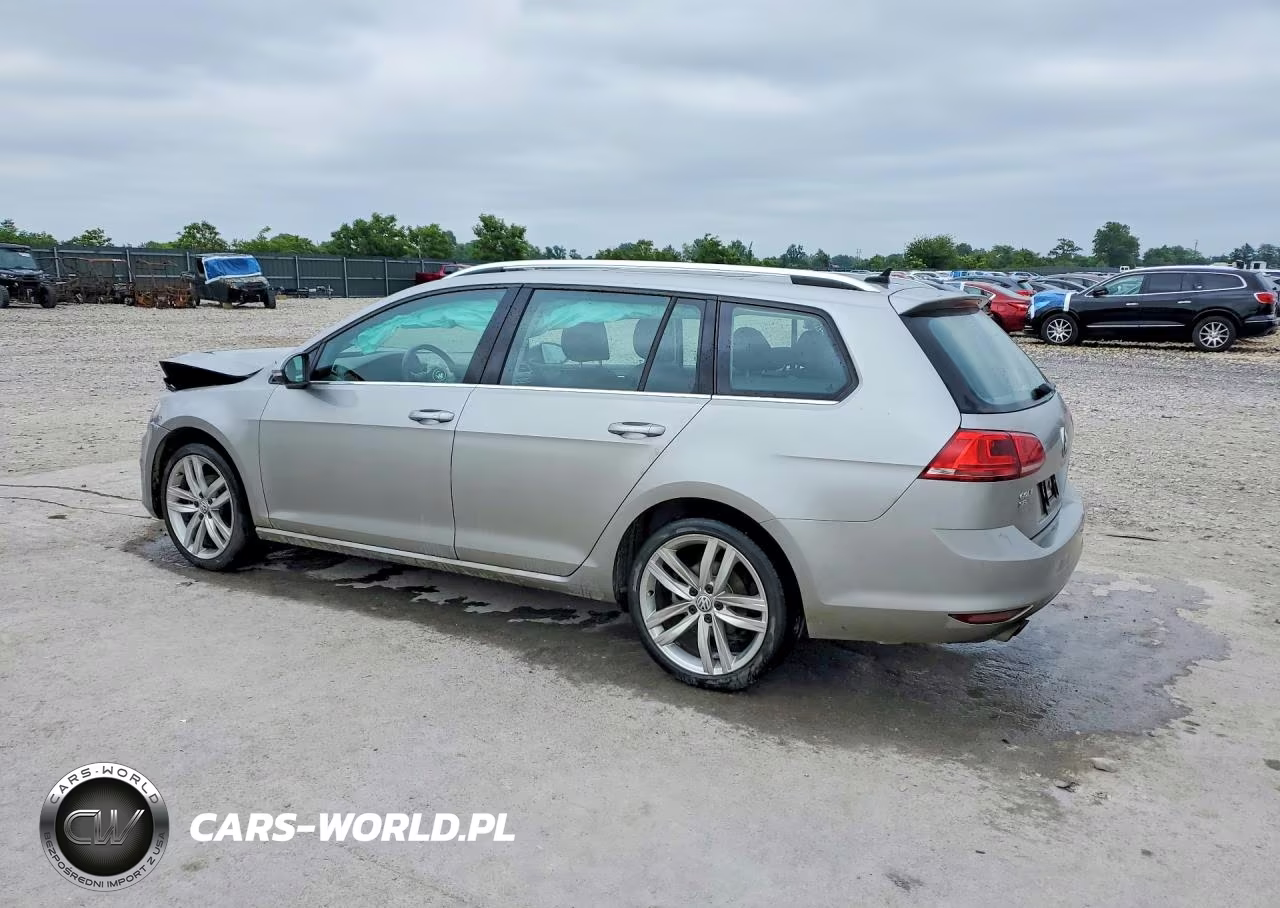 2016 Volkswagen Golf Sportwagen S VIN:3VWC17AU5GM505167 - 2