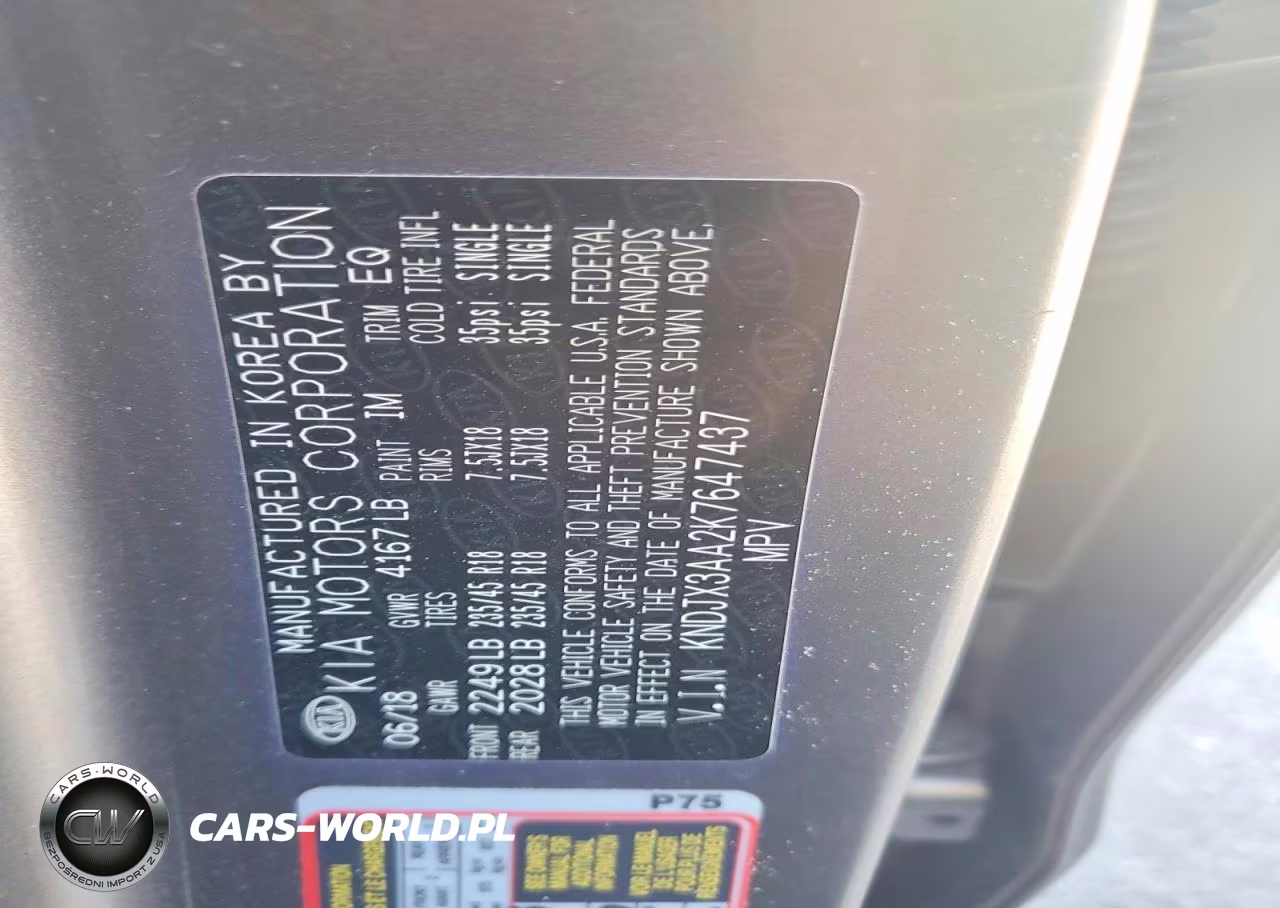 2019 Kia Soul ! VIN:KNDJX3AA2K7647437 - 13