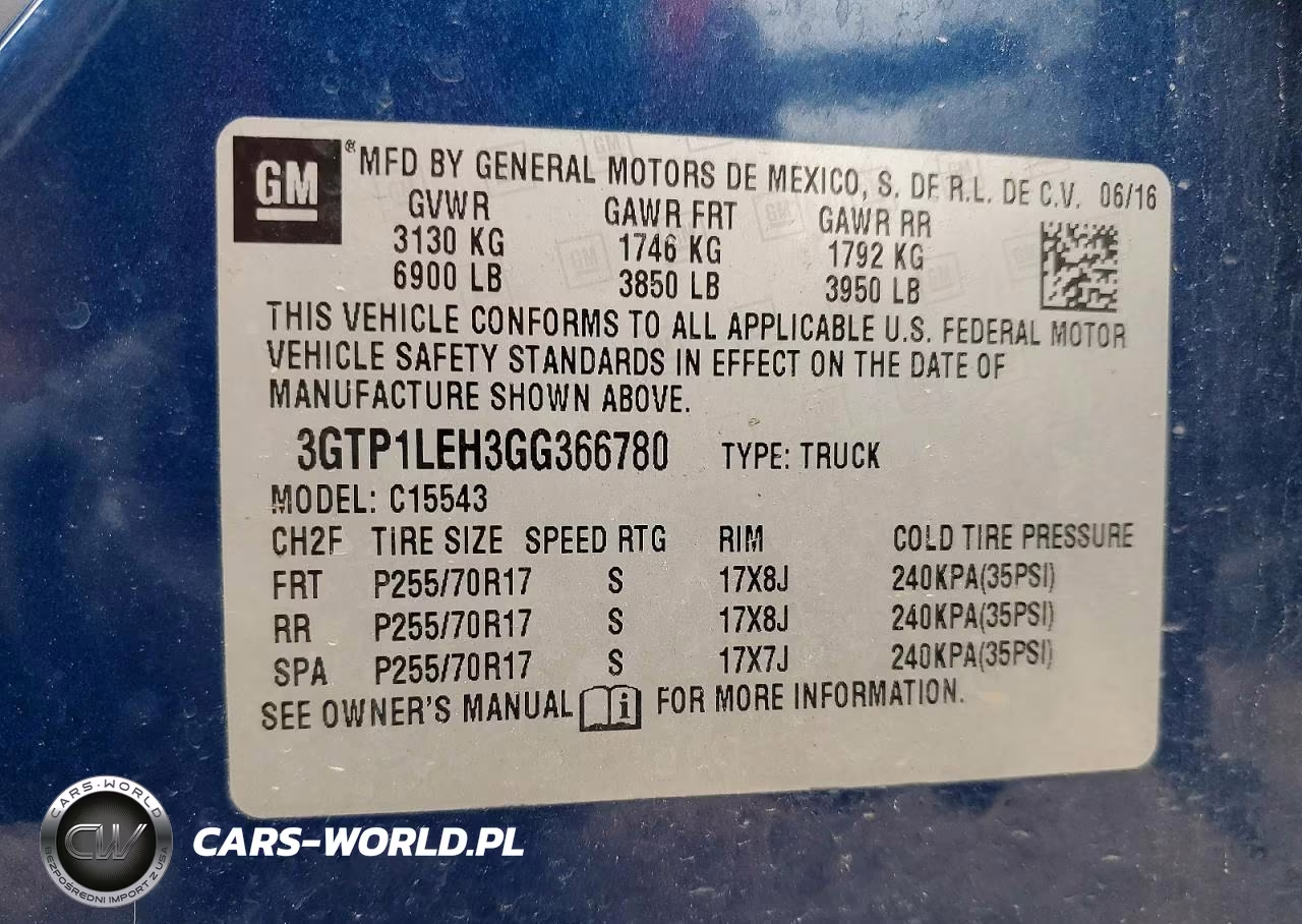 2016 GMC Sierra C1500 VIN:3GTP1LEH3GG366780 - 14