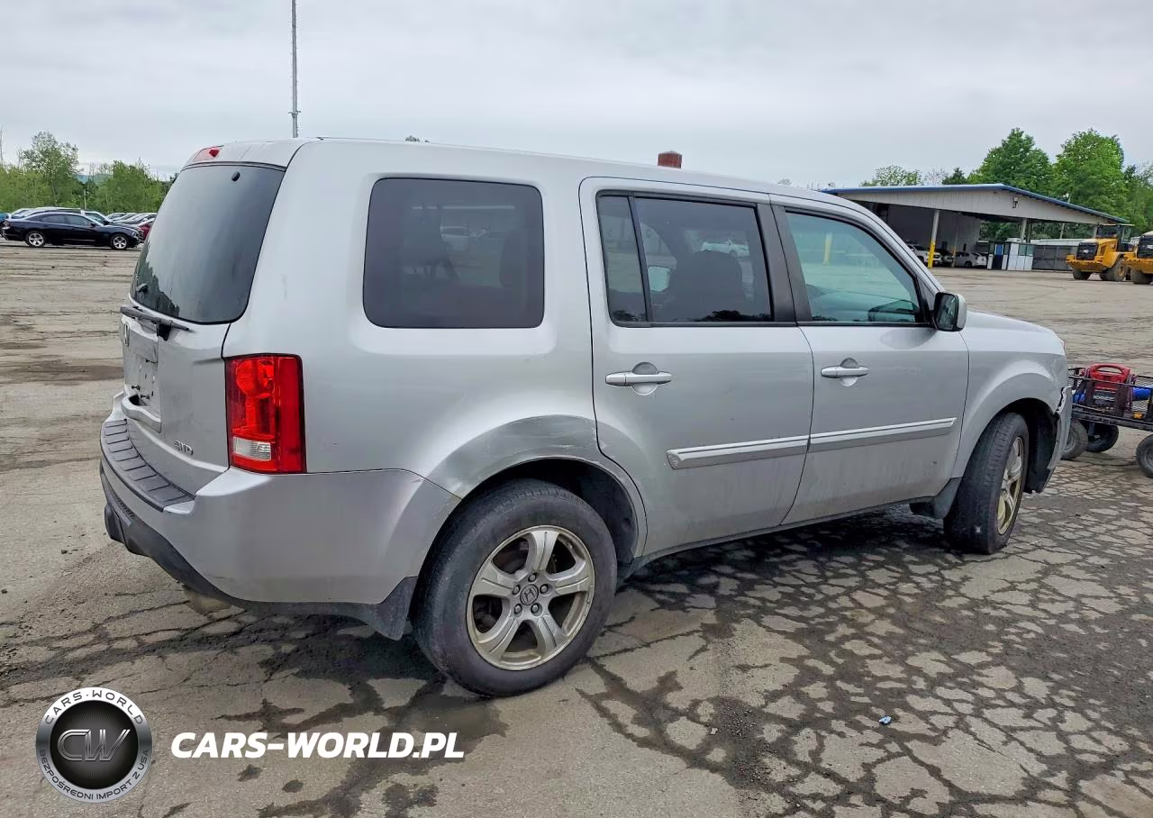 2015 Honda Pilot Exl VIN:5FNYF4H57FB038800 - 3