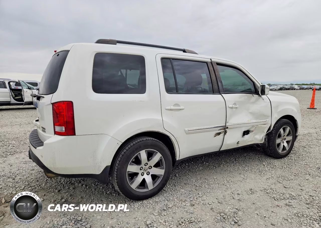2014 Honda Pilot Touring VIN:5FNYF4H95EB001441 - 3