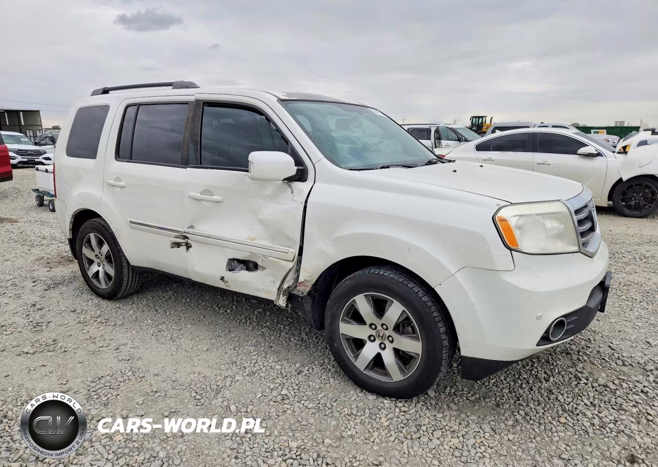 2014 Honda Pilot Touring VIN:5FNYF4H95EB001441 - 4