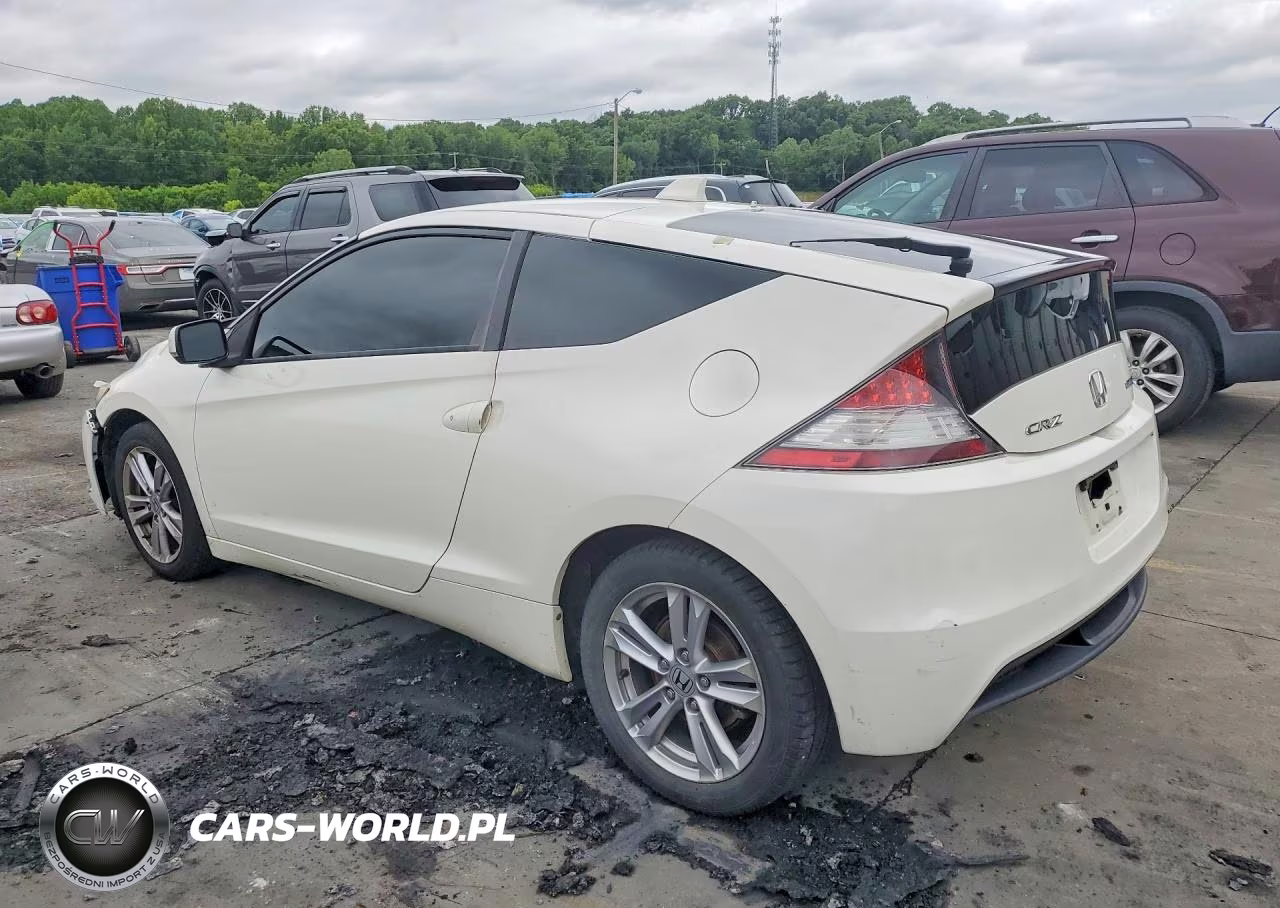 2011 Honda Cr-Z Ex VIN:JHMZF1D63BS010781 - 2