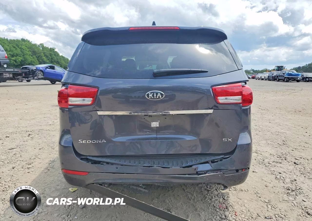 2015 Kia Sedona Sx VIN:KNDMC5C18F6063881 - 6