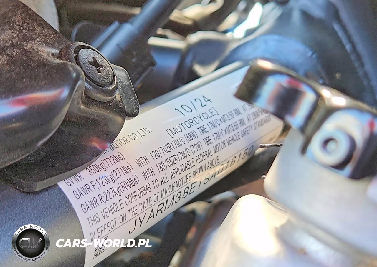 2025 Yamaha Yzf690 VIN:JYARM38E1SA016150 - 8