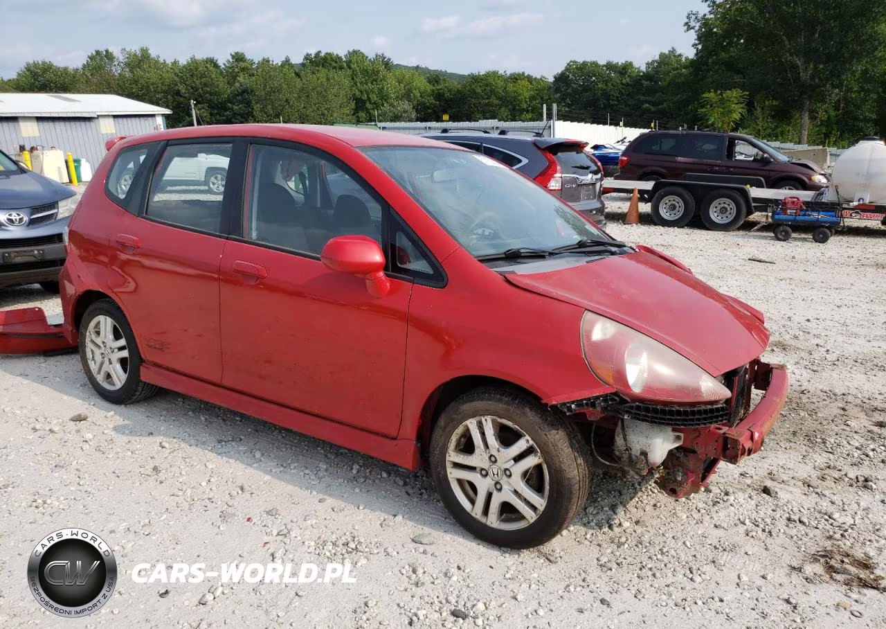 2007 Honda Fit S VIN:JHMGD386X7S051452 - 4