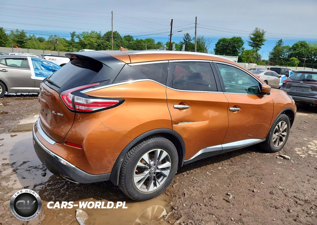 2016 Nissan Murano Sl VIN:5N1AZ2MH2GN109168 - 3