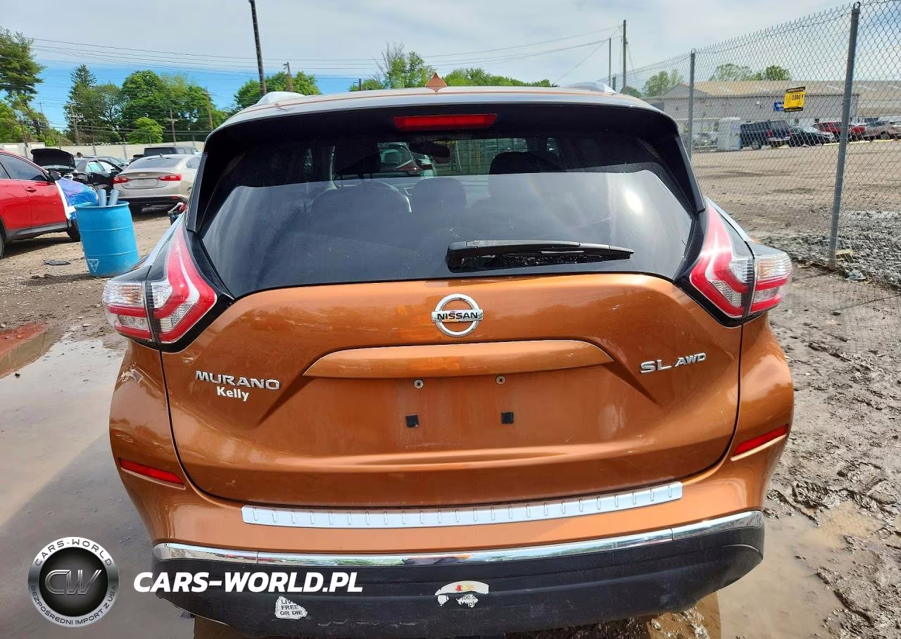 2016 Nissan Murano Sl VIN:5N1AZ2MH2GN109168 - 6