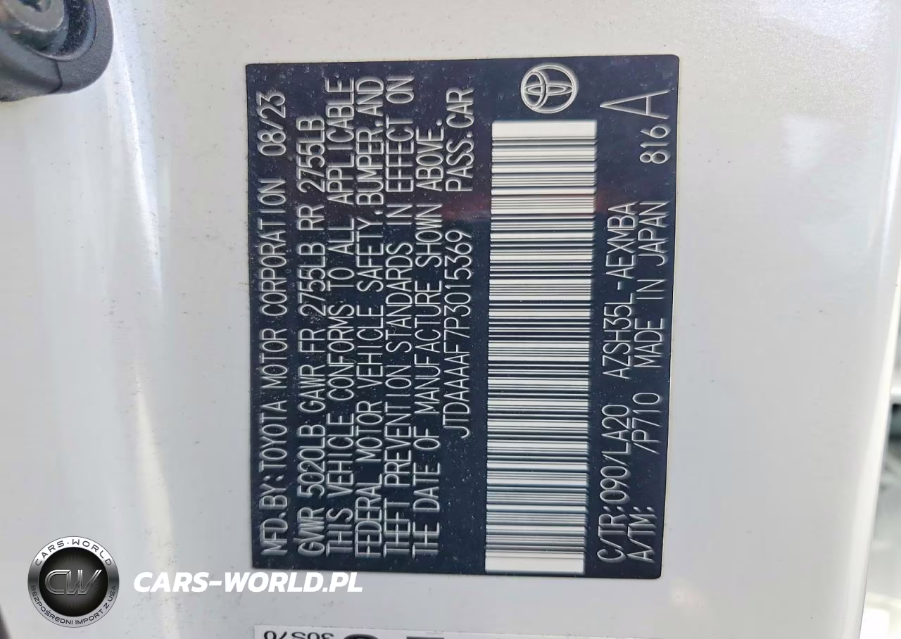 2023 Toyota Crown Limited VIN:JTDAAAAF7P3015369 - 14