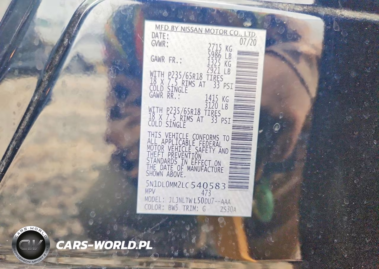 2020 Infiniti Qx60 Luxe VIN:5N1DL0MM2LC540583 - 13