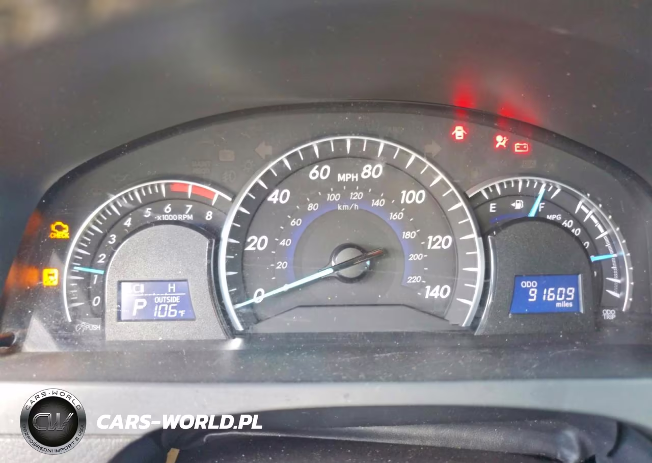 2012 Toyota Camry Xle VIN:4T1BF1FK7CU112227 - 9
