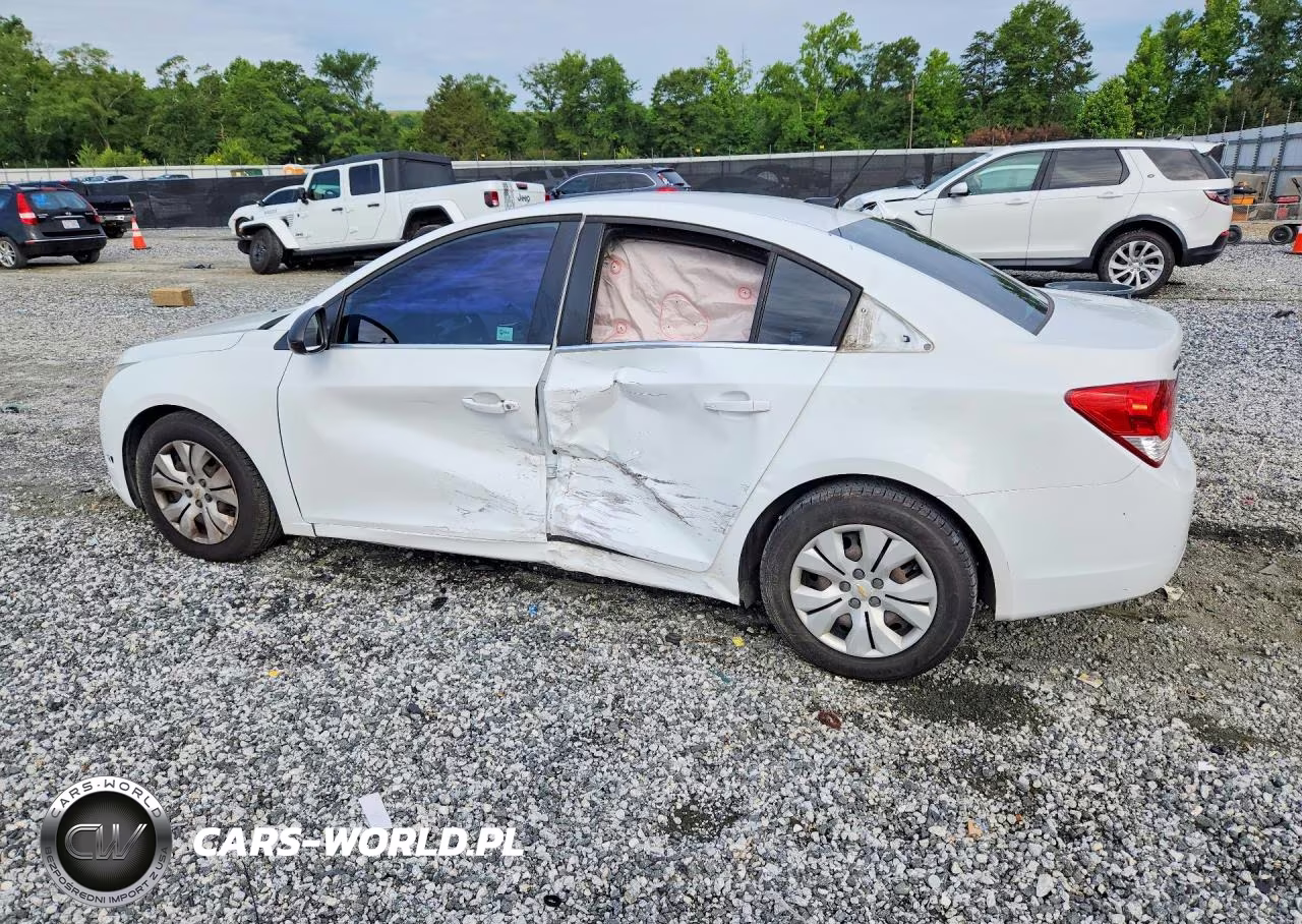 2012 Chevrolet Cruze Ls VIN:1G1PC5SH6C7245394 - 2