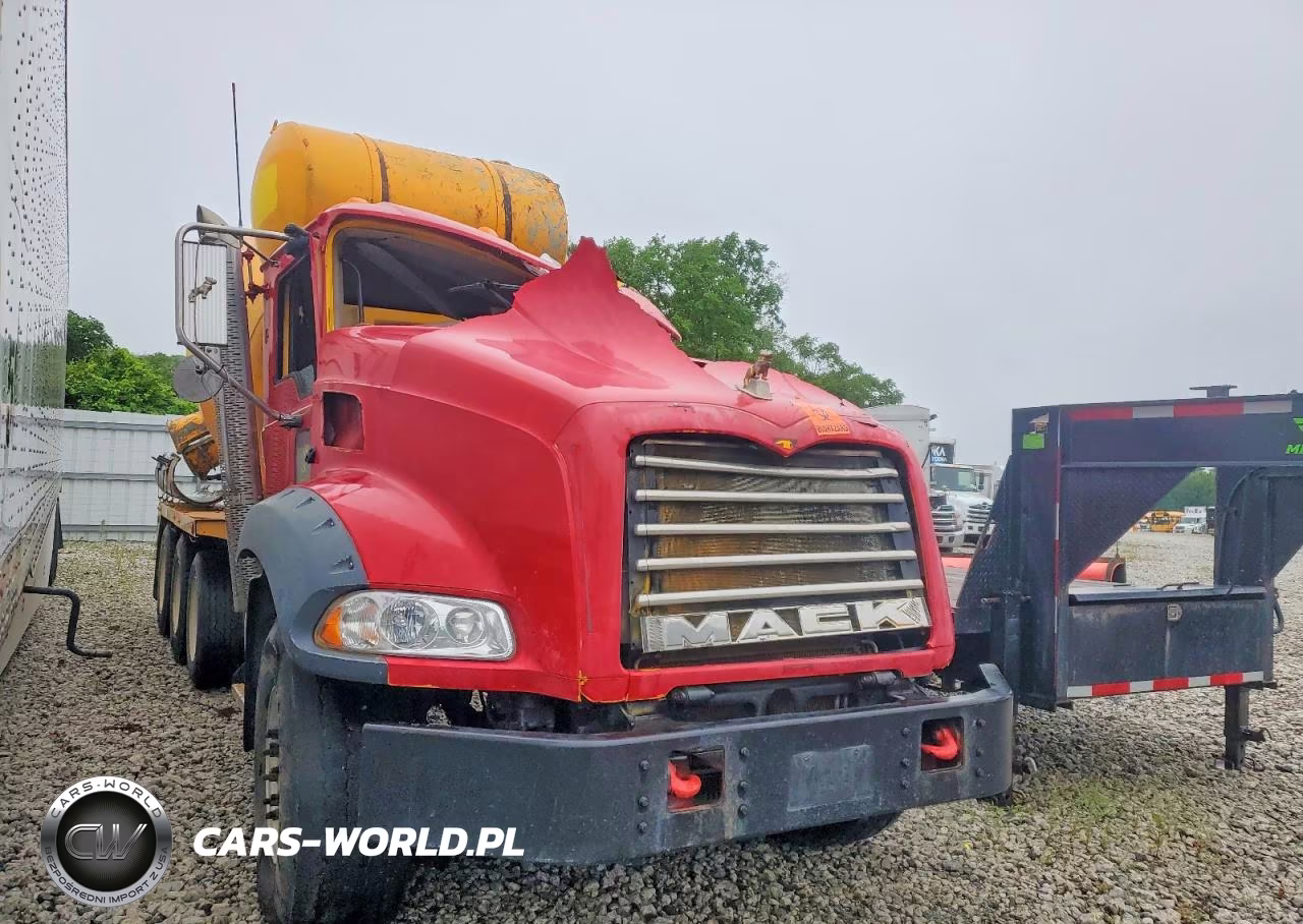 2014 Mack Gu800 Ready Mix Truck