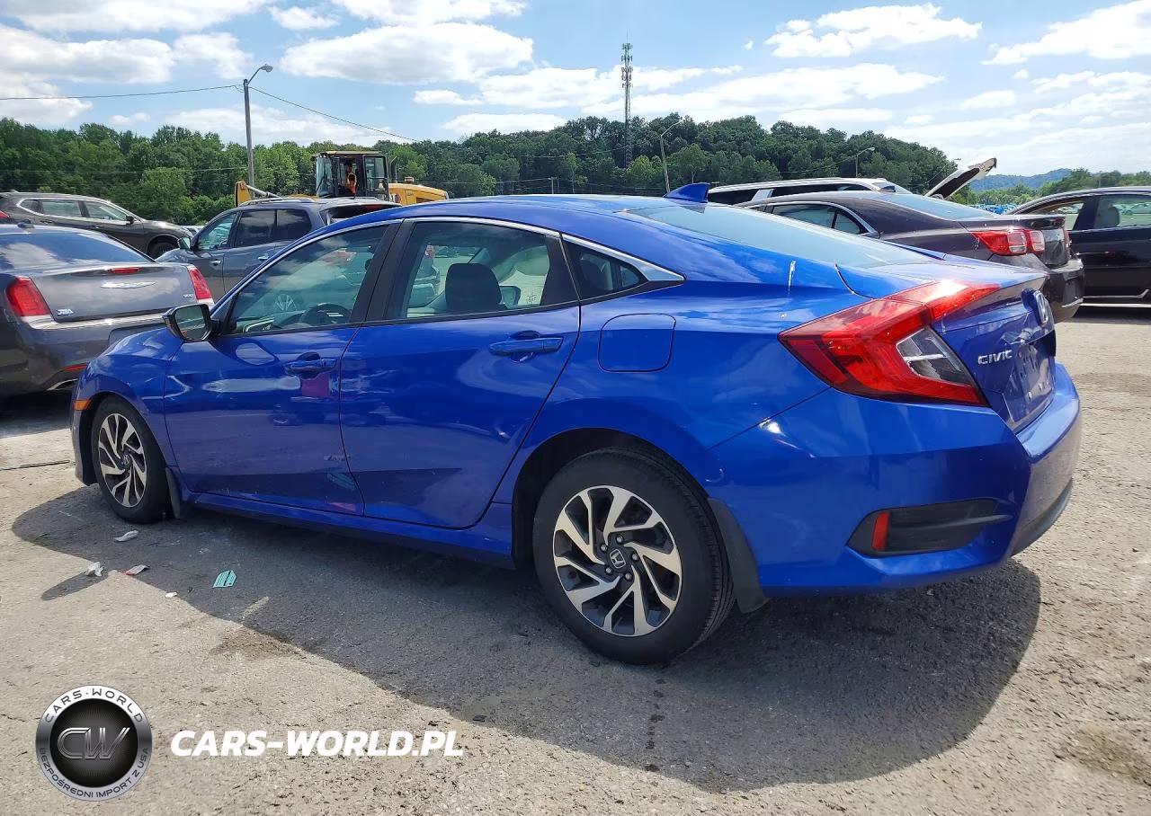 2017 Honda Civic Ex VIN:19XFC2F81HE016253 - 2