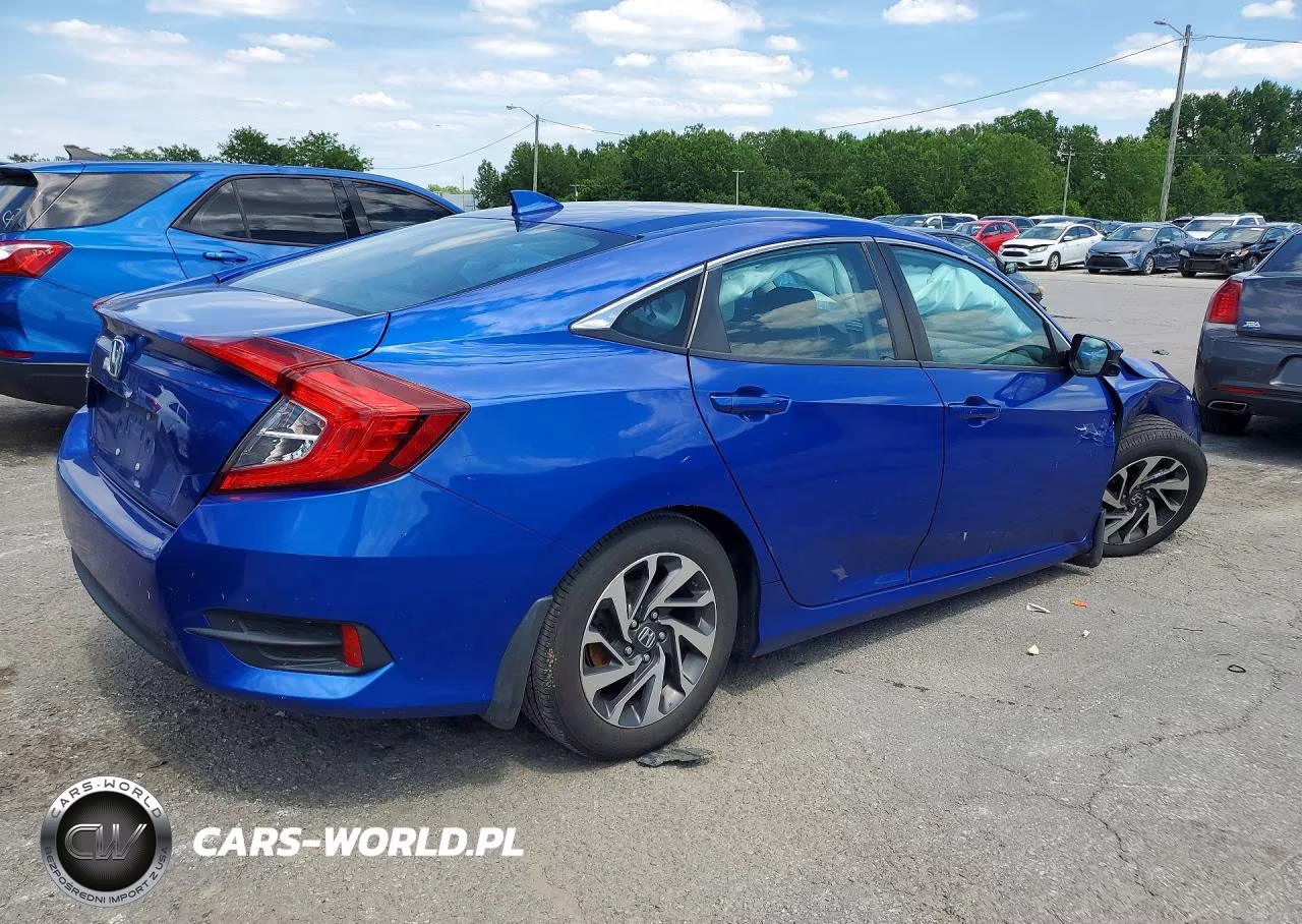 2017 Honda Civic Ex VIN:19XFC2F81HE016253 - 3