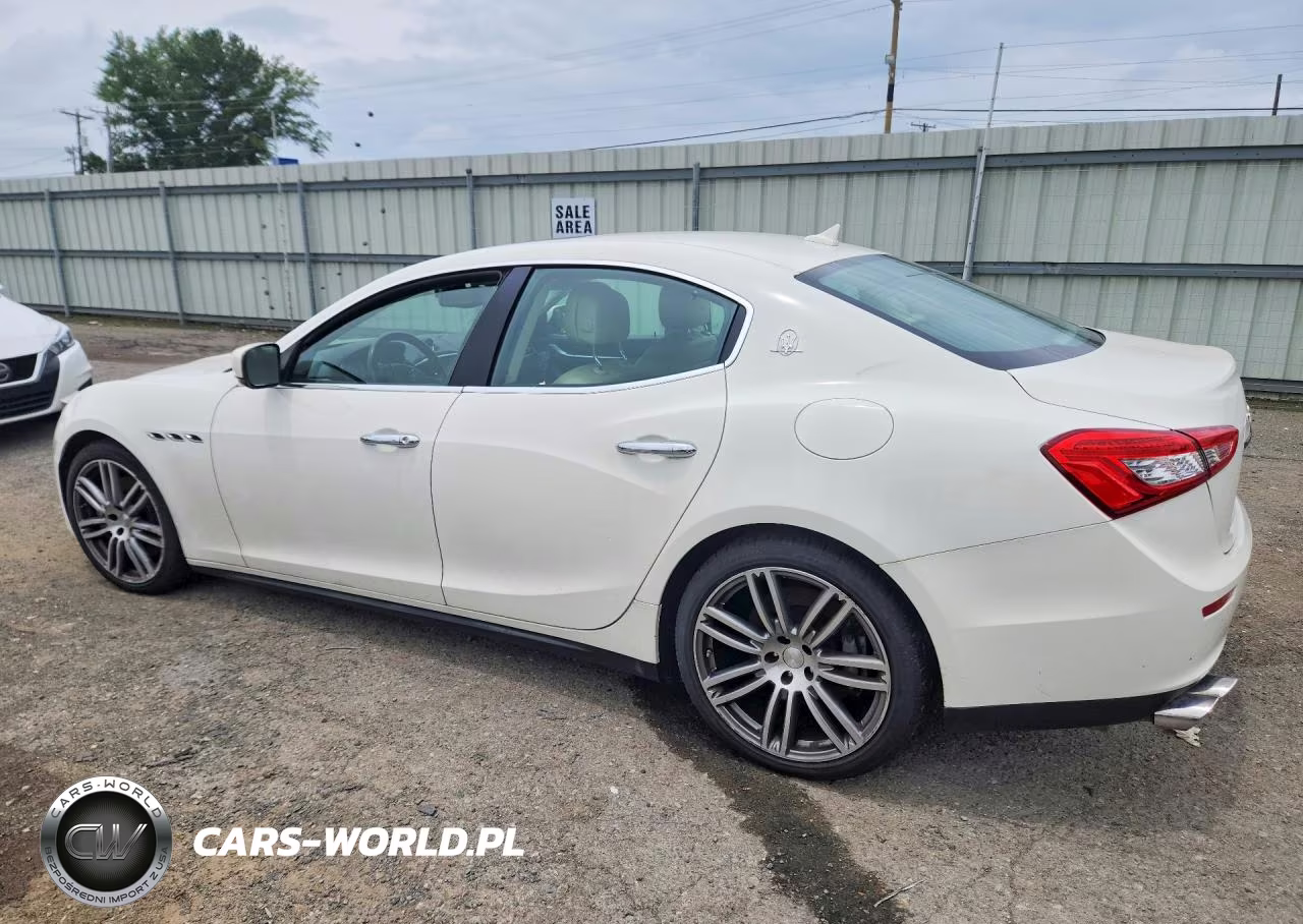 2015 Maserati Ghibli VIN:ZAM57XSA0F1158286 - 2
