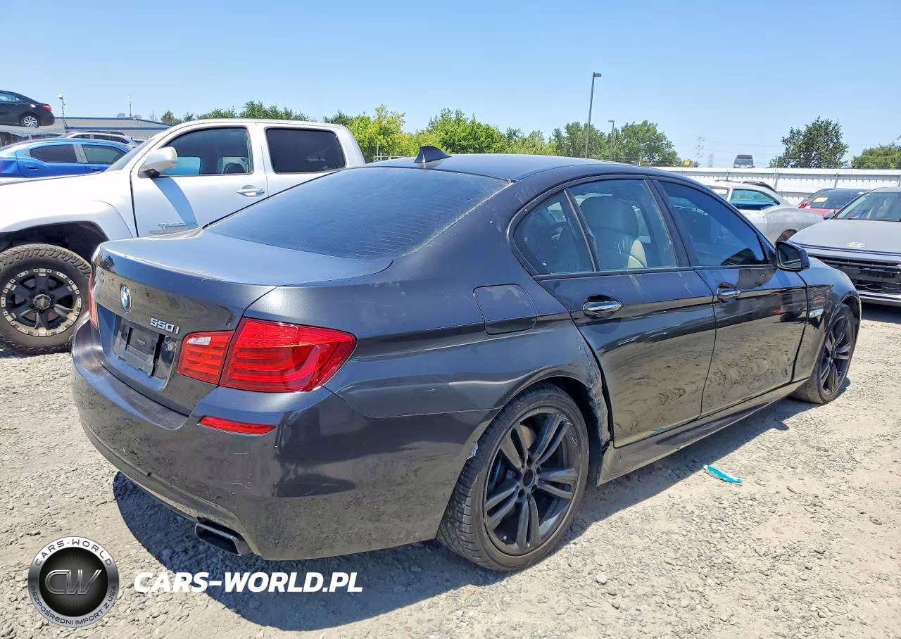 2012 BMW 550 I VIN:WBAFR9C51CDV59305 - 3