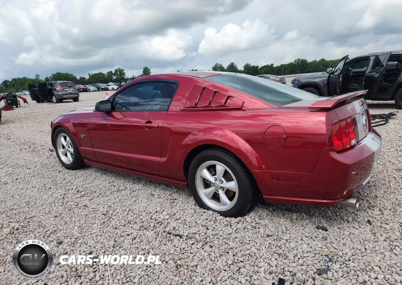2007 Ford Mustang Gt VIN:1ZVFT82H075277762 - 2