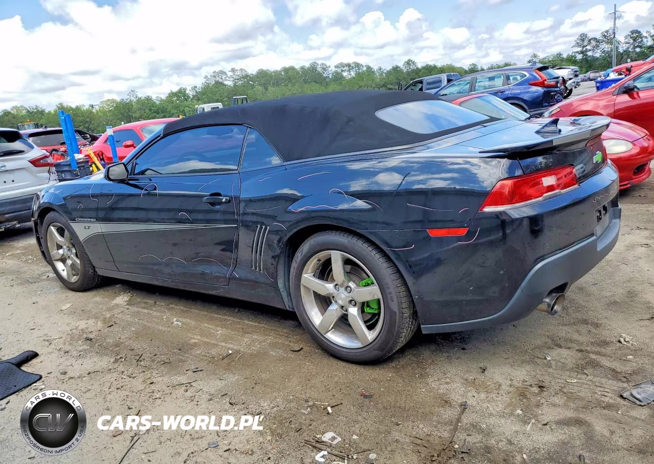 2015 Chevrolet Camaro Lt VIN:2G1FD3D34F9210838 - 2