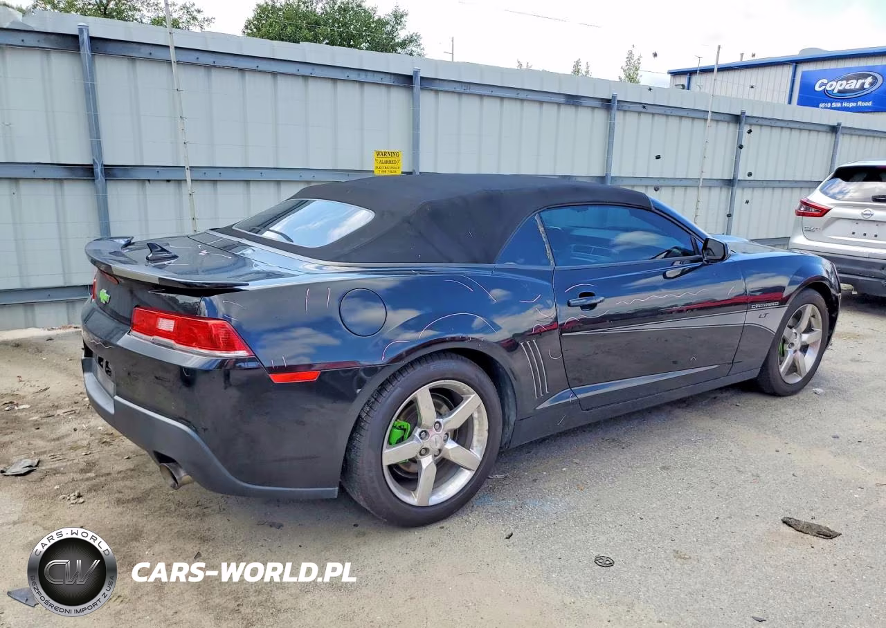 2015 Chevrolet Camaro Lt VIN:2G1FD3D34F9210838 - 3