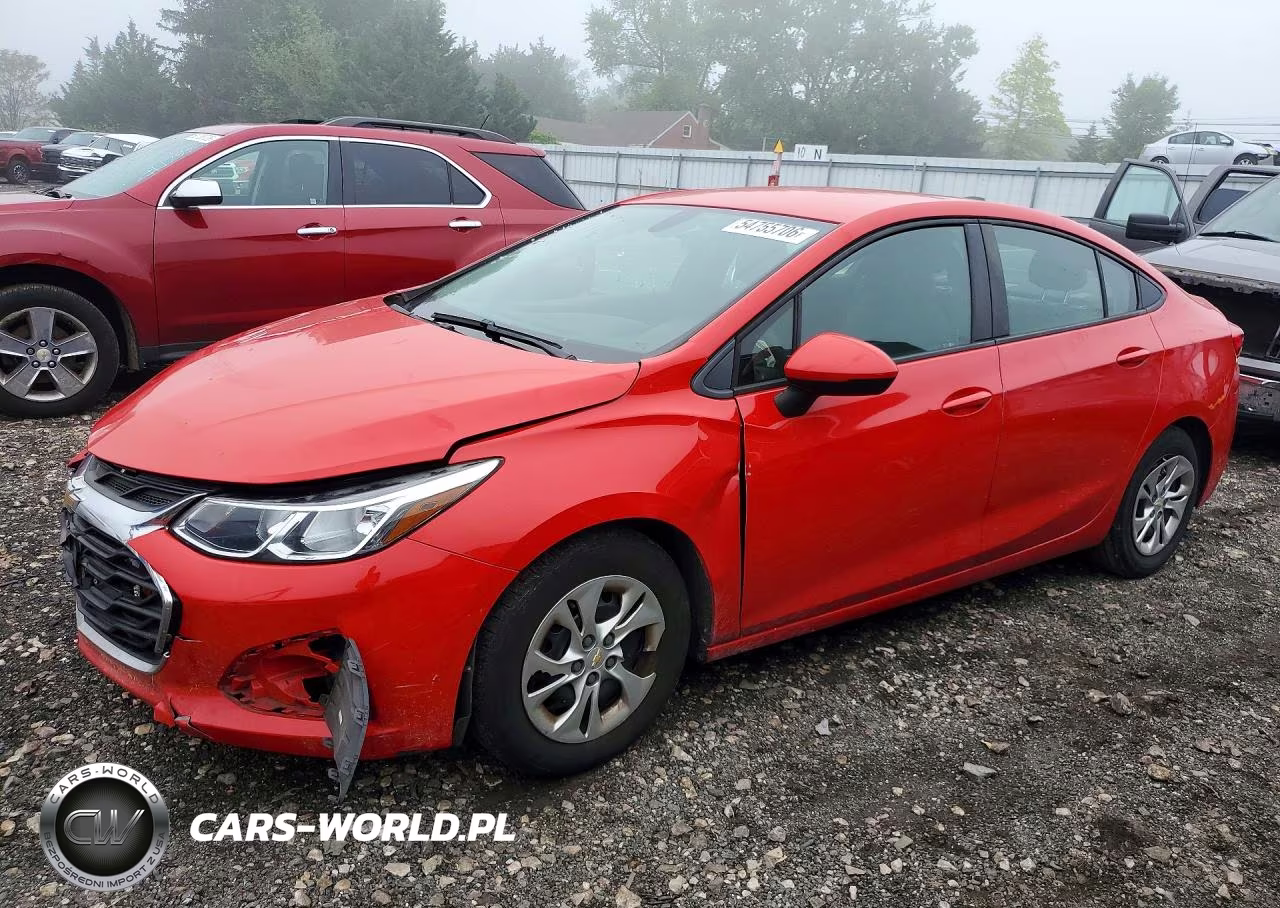 2019 Chevrolet Cruze VIN:1G1BJ5SM4K7104416 - 1