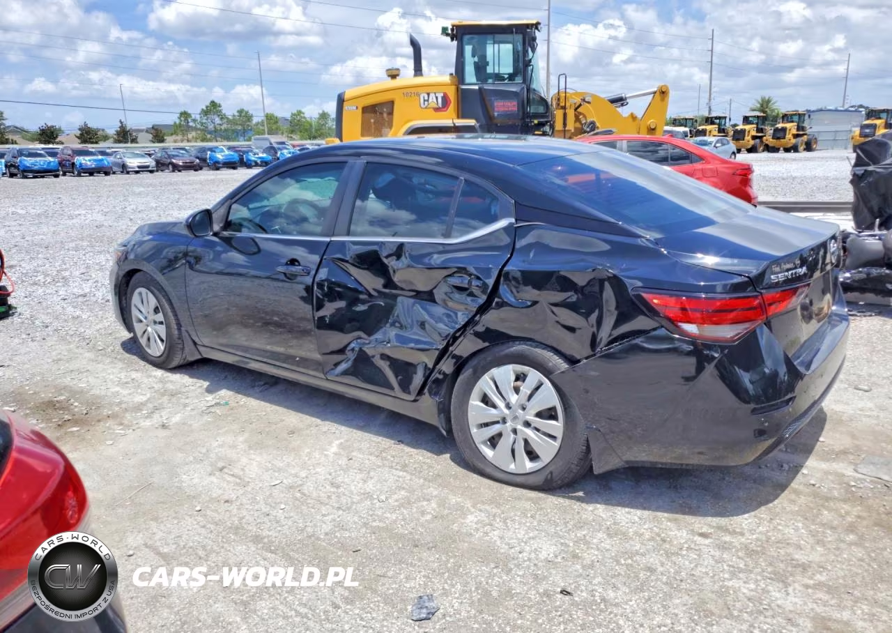 2021 Nissan Sentra S VIN:3N1AB8BV2MY302197 - 2