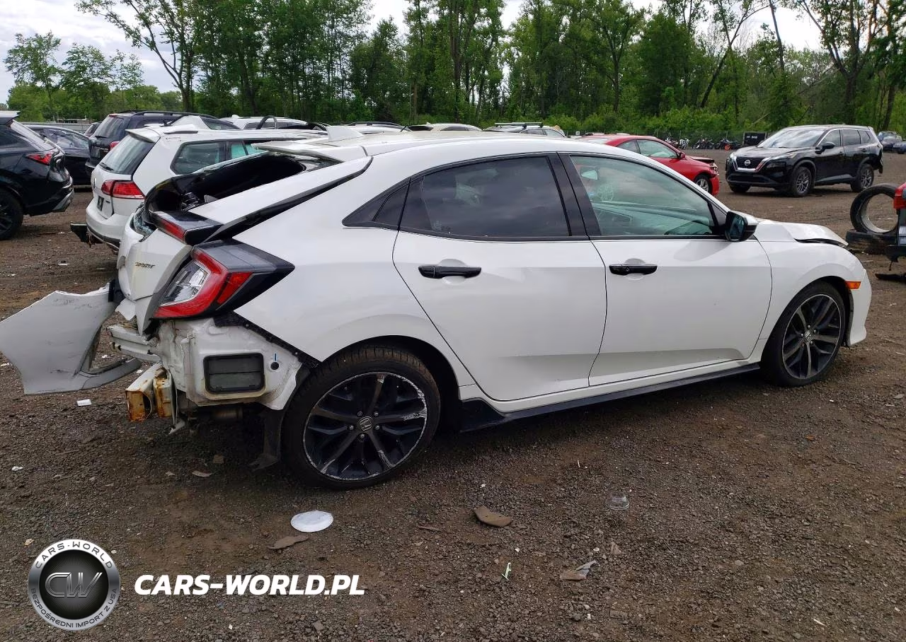 2021 Honda Civic Sport VIN:SHHFK7H44MU422136 - 3