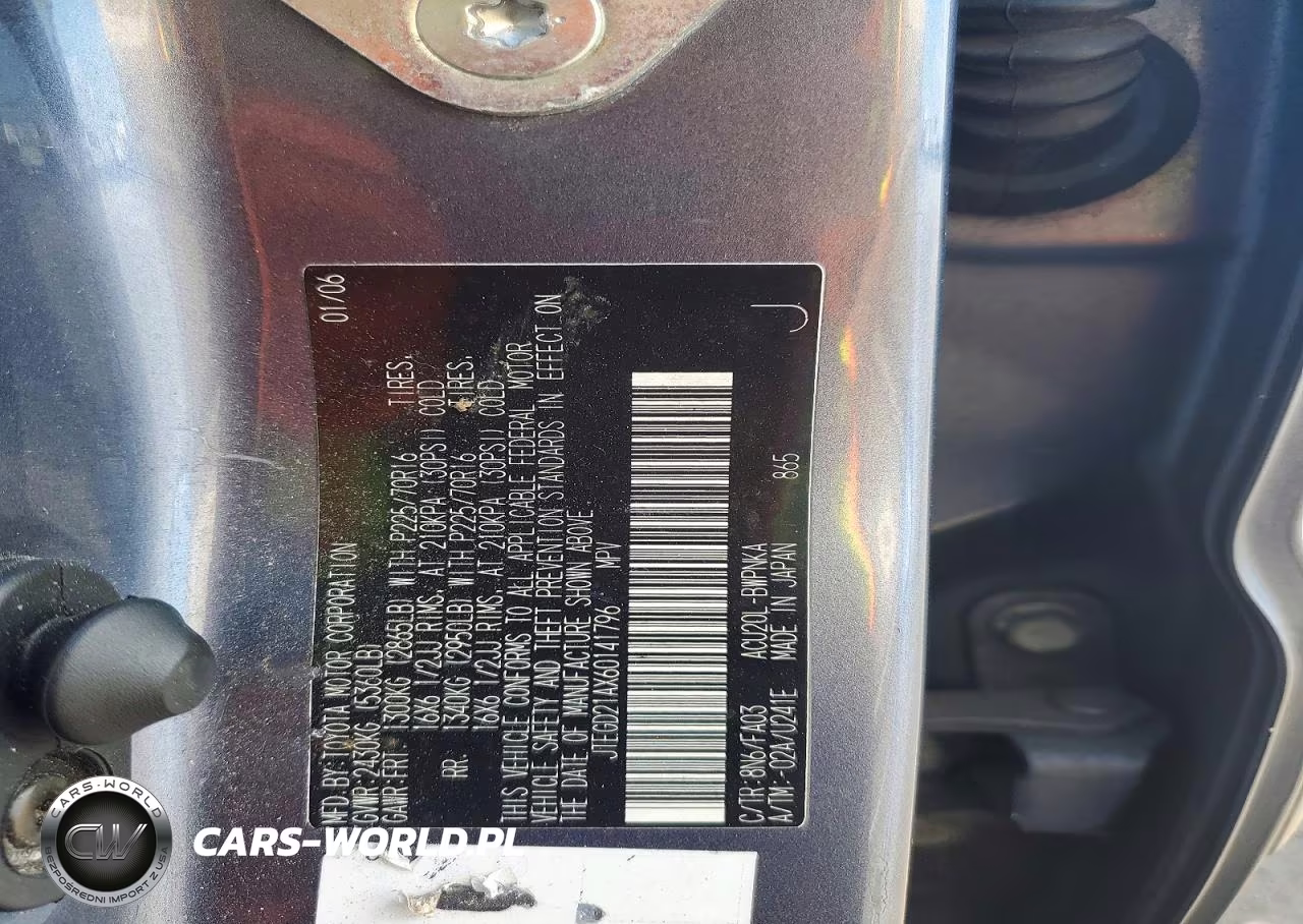 2006 Toyota Highlander Base VIN:JTEGD21AX60141796 - 13