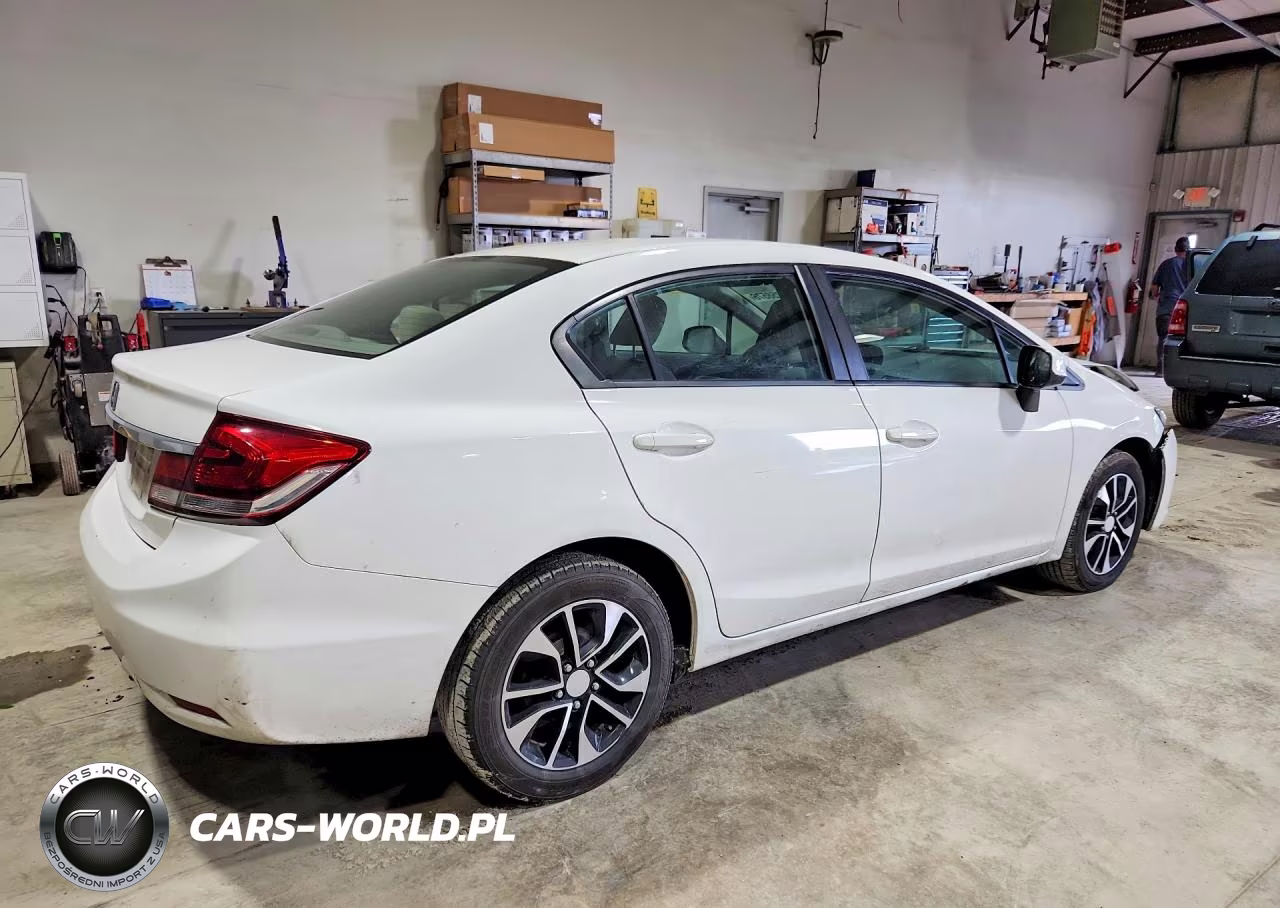 2013 Honda Civic Lx VIN:19XFB2F53DE280528 - 3