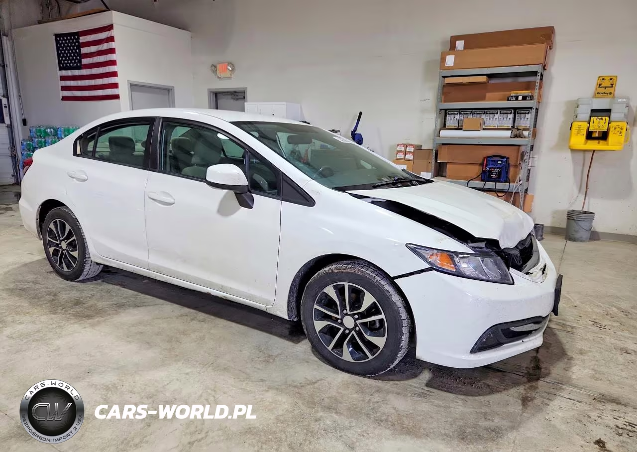 2013 Honda Civic Lx VIN:19XFB2F53DE280528 - 4