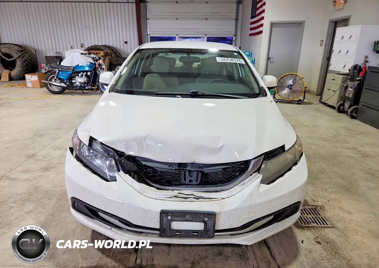 2013 Honda Civic Lx VIN:19XFB2F53DE280528 - 5