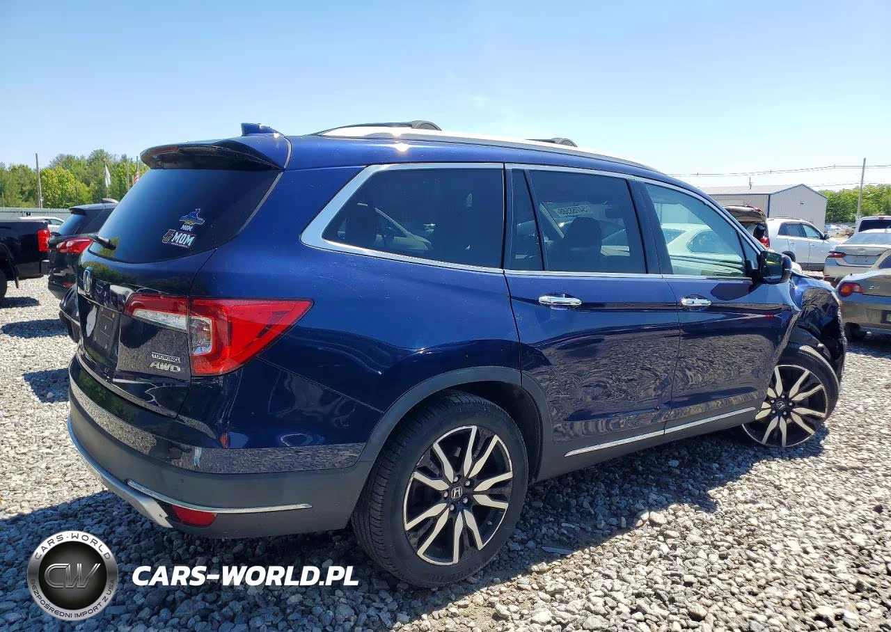 2021 Honda Pilot Touring VIN:5FNYF6H98MB014808 - 3