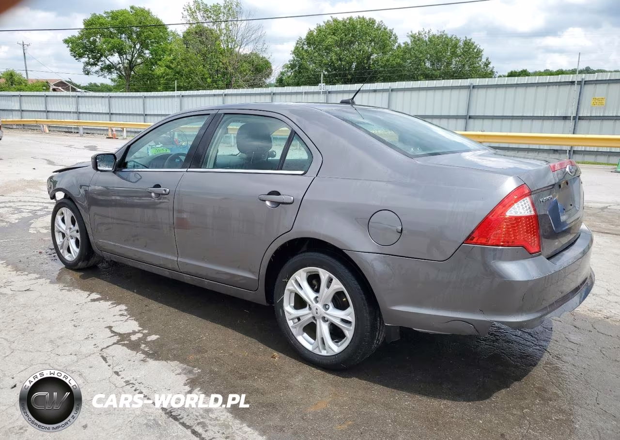 2012 Ford Fusion Se VIN:3FAHP0HA1CR407136 - 2