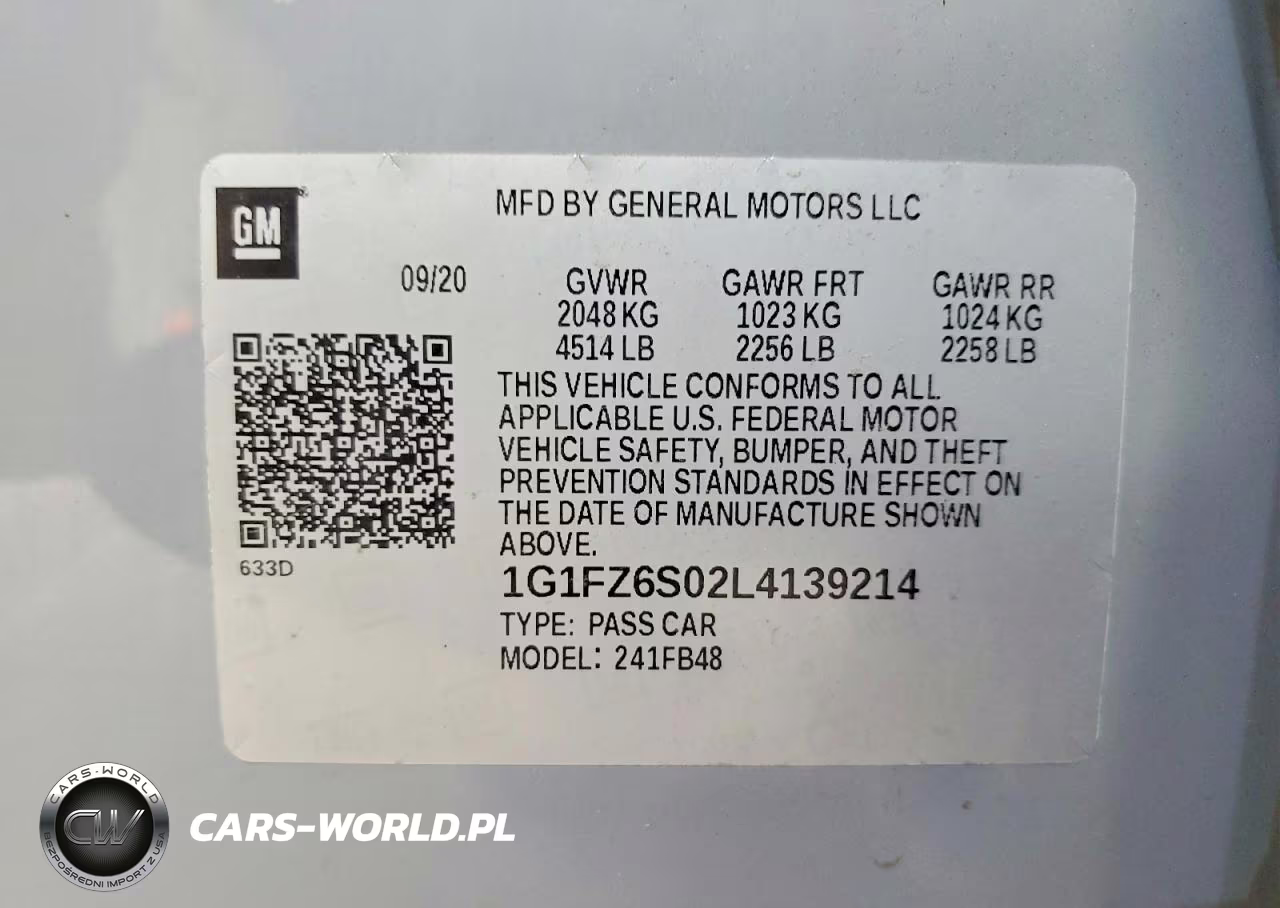 2020 Chevrolet Bolt Ev Premier VIN:1G1FZ6S02L4139214 - 12