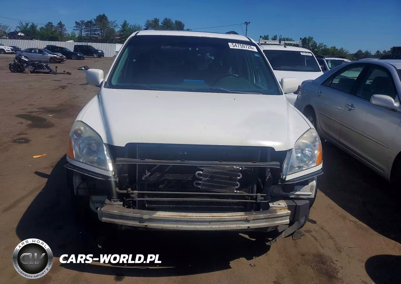 2005 Honda Pilot Exl VIN:2HKYF18575H547266 - 5