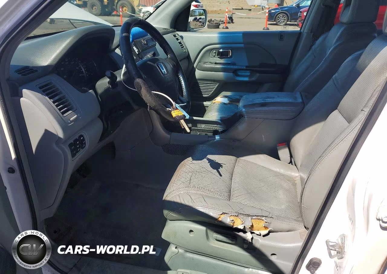 2005 Honda Pilot Exl VIN:2HKYF18575H547266 - 7
