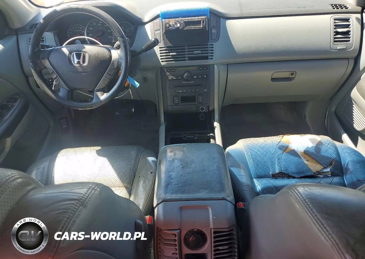 2005 Honda Pilot Exl VIN:2HKYF18575H547266 - 8