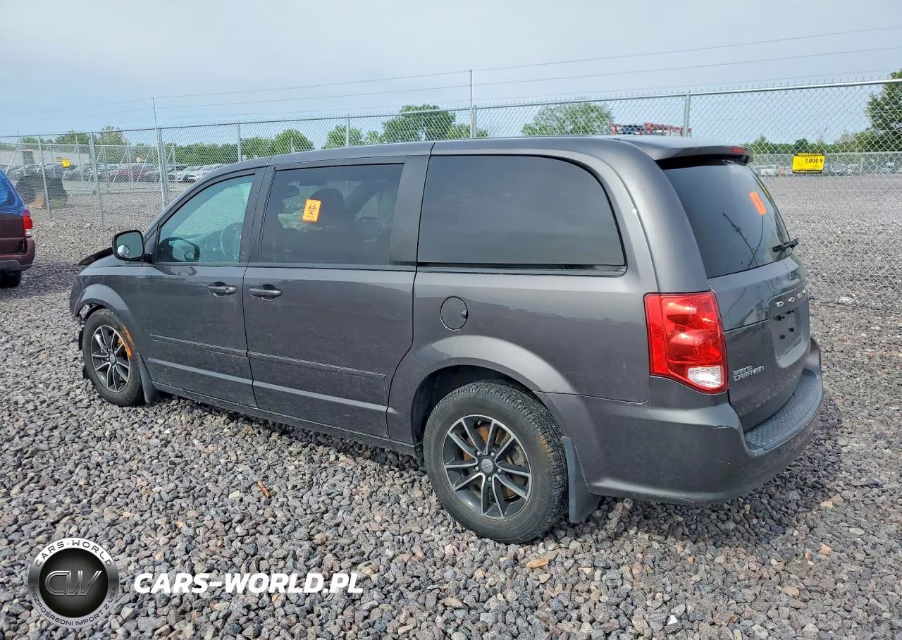 2016 Dodge Grand Caravan Se VIN:2C4RDGBG8GR195876 - 2