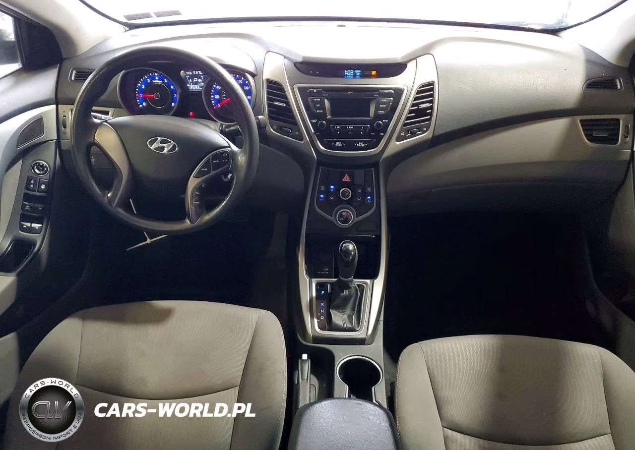 2014 Hyundai Elantra Se VIN:KMHDH4AE1EU128402 - 8