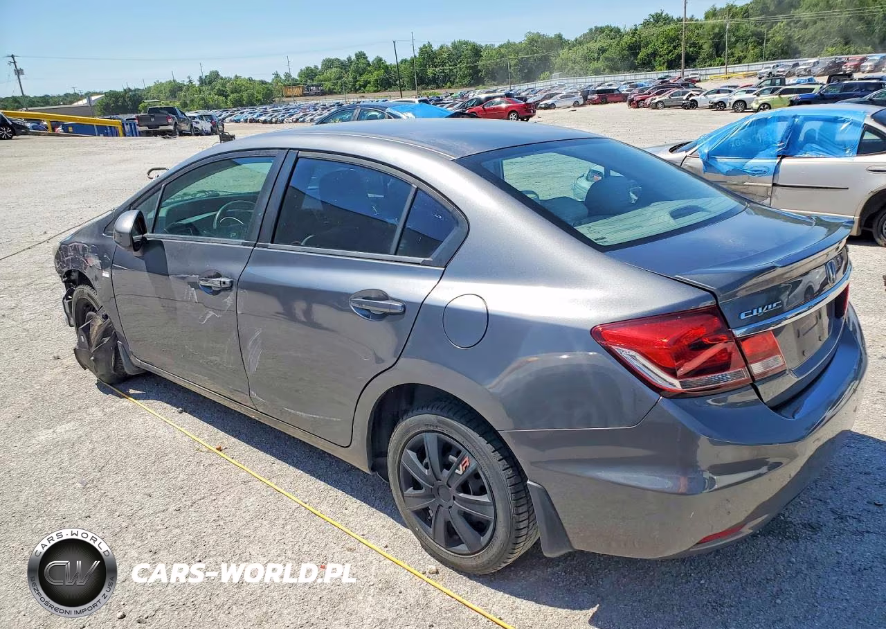 2013 Honda Civic Lx VIN:19XFB2F5XDE073506 - 2