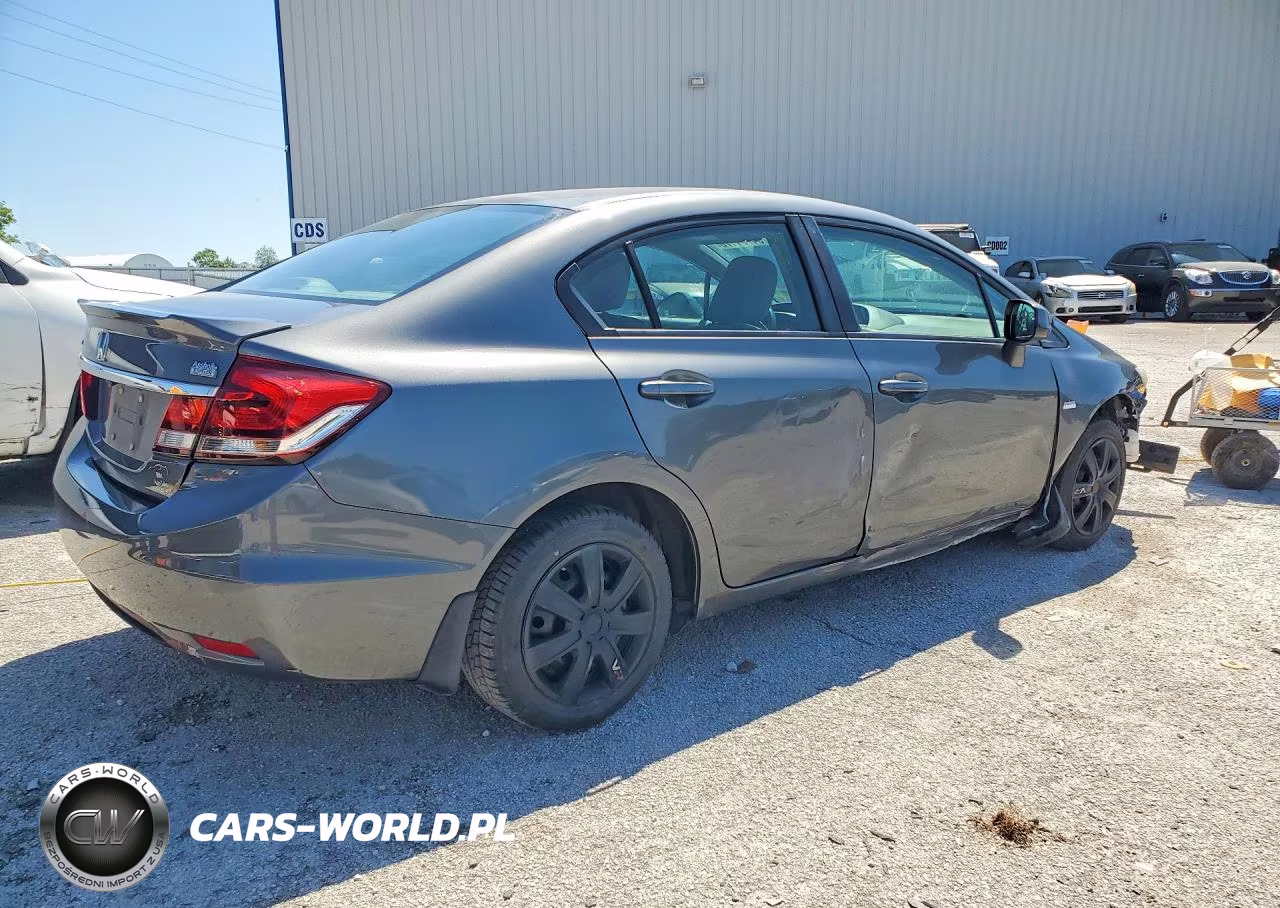 2013 Honda Civic Lx VIN:19XFB2F5XDE073506 - 3